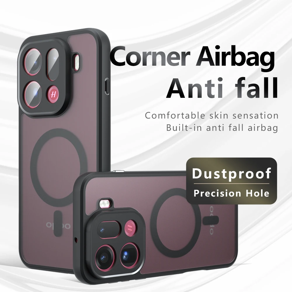 Case For OPPO Find X9 Pro Shoc - đánh giá và giá Matte Hard Pc Back Case