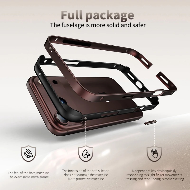 Hybrid Silicone Frame Aluminum - đánh giá và giá Metal Bumper Aluminum Frame Case