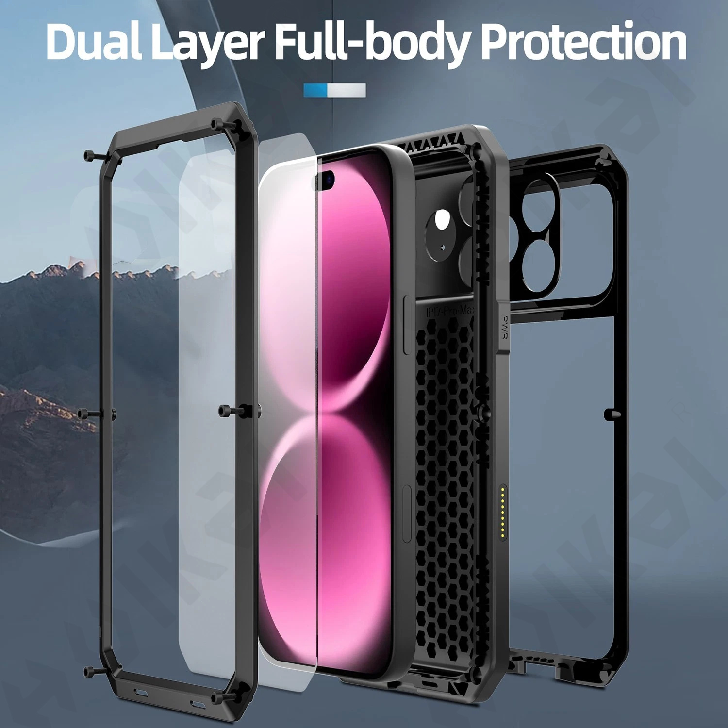 Case For iPhone 18 17 16 15 14 - đánh giá và giá Heavy Duty 360 Full Body Protective Case
