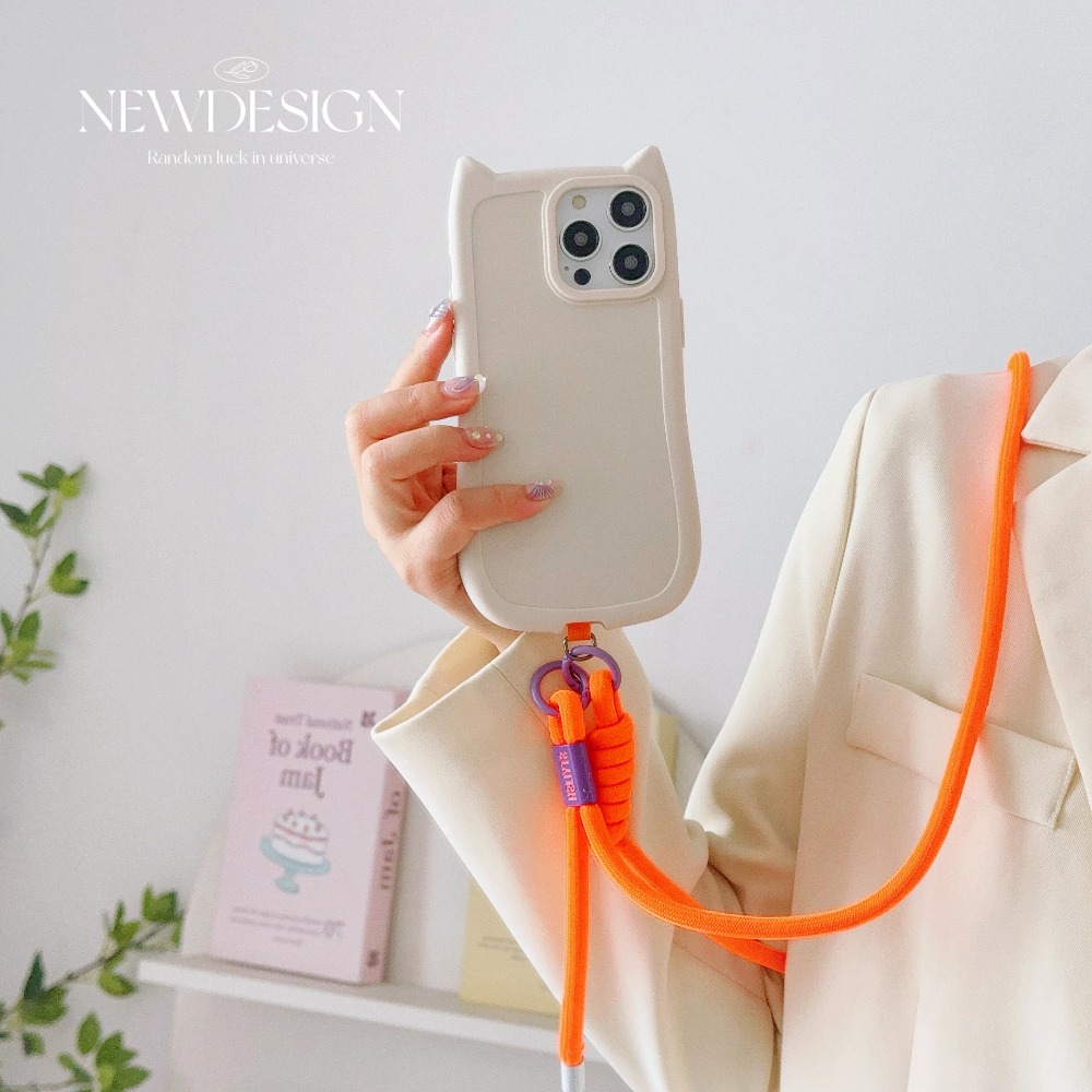 Fashion Simple INS Adjustable  - đánh giá và giá Crossbody Lanyard Neck Strap Case