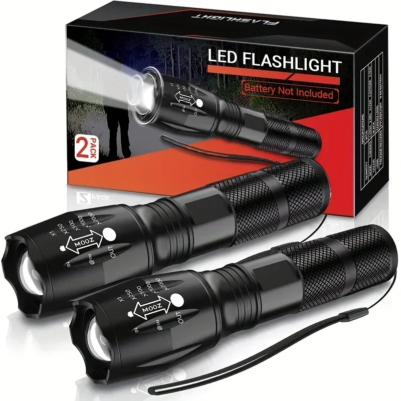 High Power T6 LED Flashlights  - đánh giá và giá Power Banks