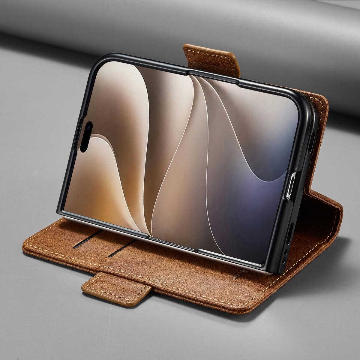 RFID Blocking Card Holder Wall - đánh giá và giá Leather Wallet Card Holder Phone Cover