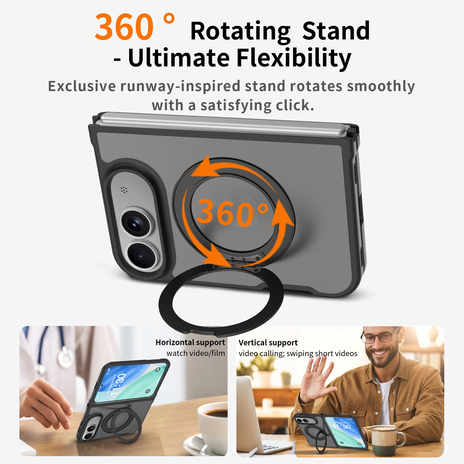 360° Magnetic Bracket Matte Ca - đánh giá và giá Matte Hard Pc Back Case